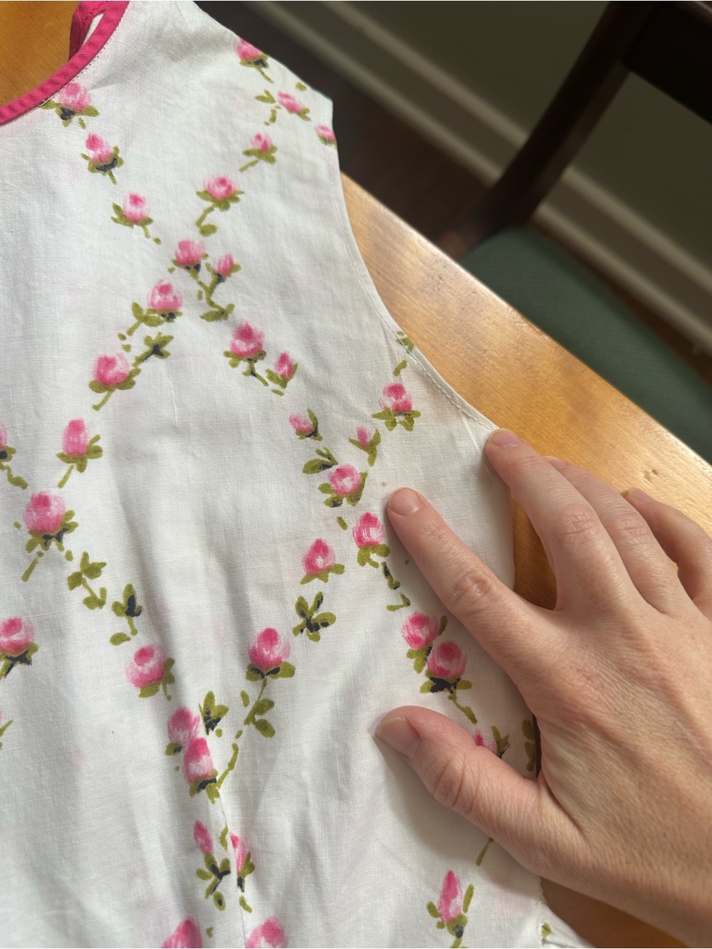 Vintage 50s/60s Cotton Sundress - Picture 7 of 9